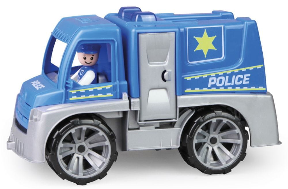 Levně LENA Truxx Policie s figurkou