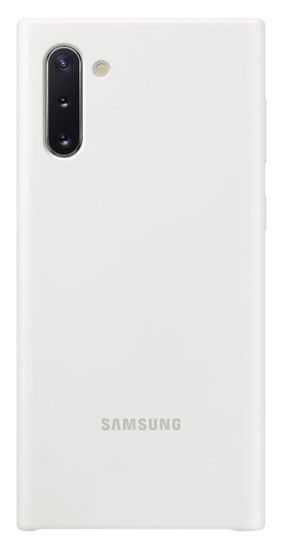 Samsung Silikonový zadní kryt pro Galaxy Note 10, bílá (EF-PN970TWEGWW)