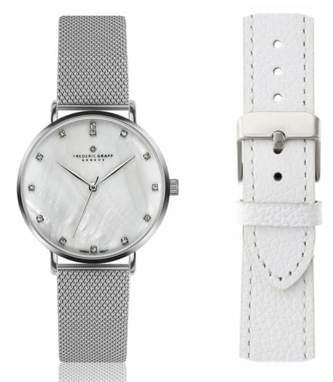 Frederic Graff dámské hodinky se dvěma řemínky FGS017
