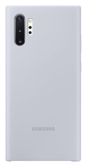 Samsung Silikonový zadní kryt pro Galaxy Note 10+, stříbrná (EF-PN975TSEGWW)