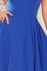 Numoco Dámské společenské šaty Phellean královsky modrá M