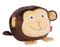 Beanbag Sedací vak opice Žofka,hnědá/béžová