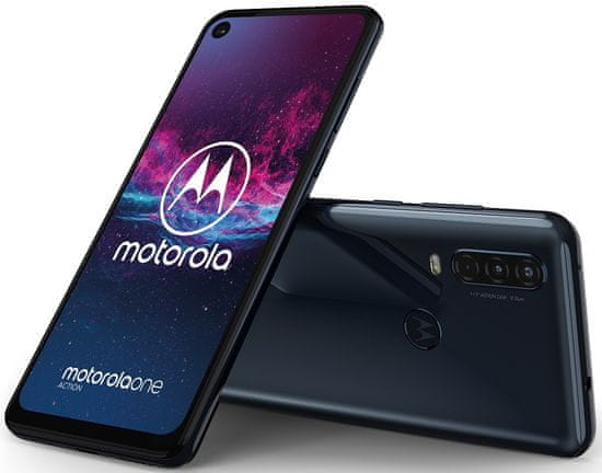 Motorola One Action, 4GB/128GB, Denim Blue