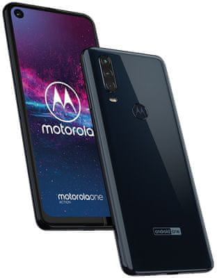 Motorola One Action, bezrámečkový displej, velký, 21:9, vysoké rozlišení