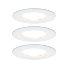 Paulmann Paulmann vestavné svítidlo LED Coin Slim IP44 kruhové 6,8W bílá 3ks sada stmívatelné 938.70 P 93870 93870