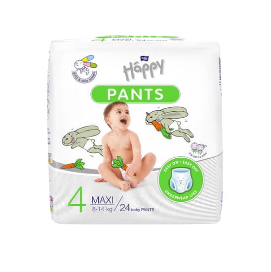 Bella Happy Pants 4 Maxi (8-14 kg) 24 ks