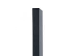 Sloupek PILODEL Zn+PVC 60×40 mm - délka 170 cm, barva antracit (RAL 7016)