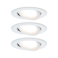 Paulmann PAULMANN Vestavné svítidlo LED Nova kruhové 3x6,5W bílá mat nastavitelné 3-krokové-stmívatelné 934.85 P 93485 93485