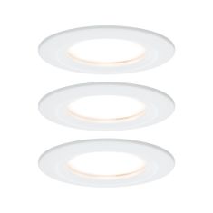 Paulmann PAULMANN Vestavné svítidlo LED Nova kruhové 3x6,5W bílá mat nevýklopné 3-krokové-stmívatelné 934.96 P 93496 93496