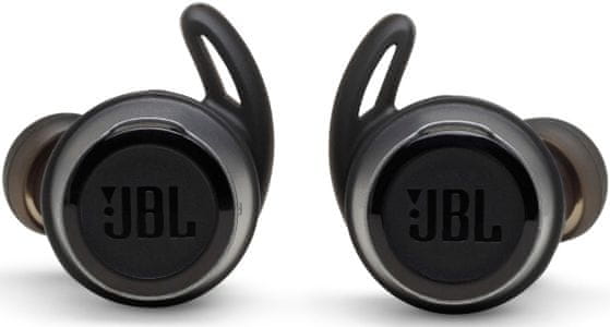 bezdrátová true wireless sluchátka s Bluetooth jbl reflect flow jbl zvuk ambient aware talkthru ipx7 handsfree 10h výdrž nabíjecí pouzdro rychlonabíjení skvělý zvuk