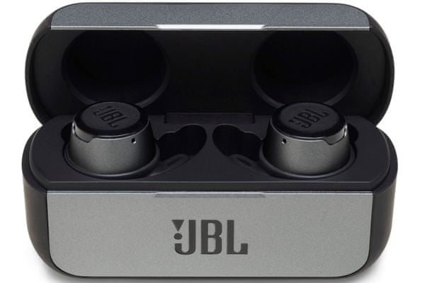 bezdrátová true wireless sluchátka s Bluetooth jbl reflect flow jbl zvuk ambient aware talkthru ipx7 handsfree volání 10h výdrž nabíjecí pouzdro rychlonabíjení skvělý zvuk a2dp hfp avrcp hlasový asistent handsfree mikrofon li-ion baterie
