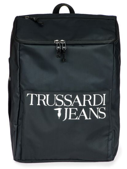 Trussardi Jeans unisex černý batoh 71B00157-9Y099999