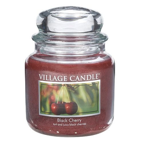 Village Candle Svíčka ve skleněné dóze , Černá třešeň, 454 g