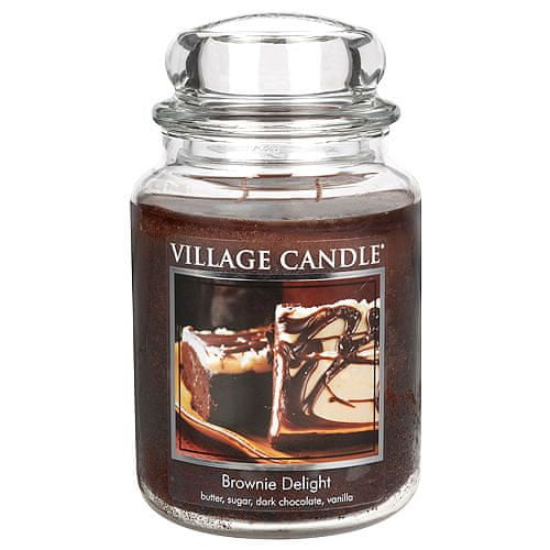Village Candle Svíčka ve skleněné dóze , Čokoládový dortík, 737 g