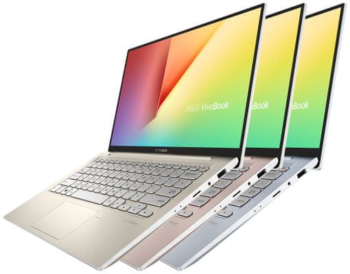 Notebook Asus Vivobook S13 Full HD SSD tenký rámeček procesor Intel 8. generace