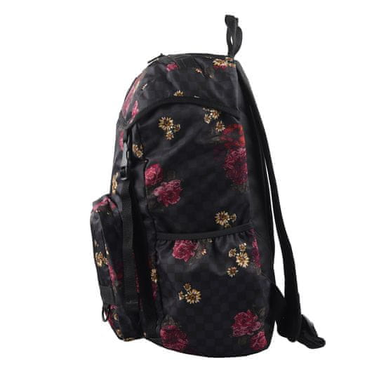 vans botanical check backpack