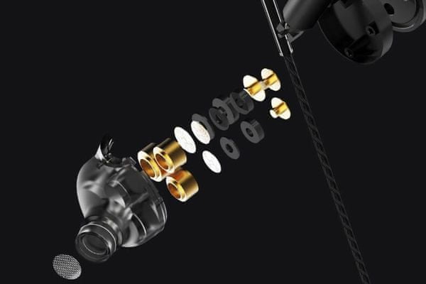 vezetékes fejhallgatól buxton rei-ms 300 1,2m kábel nyomógombos vezérléssel 3 pár dinamikus váltó kombinálásával remek hangzási tulajdonságok