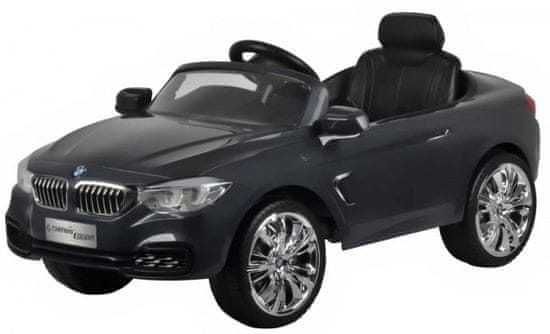 CHI LOK BO Elektrické auto BMW 4 Coupe černo-šedá