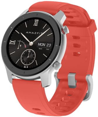 Chytré hodinky Xiaomi Amazfit GTR, dlouhá výdrž baterie, multisport, GPS, Glonass, tepová frekvence, spálené kalorie