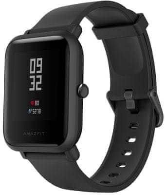 Chytré hodinky Xiaomi Amazfit Bip Lite, dlouhá výdrž baterie, multisport, tepová frekvence, srdeční zóny, Gorilla Glass
