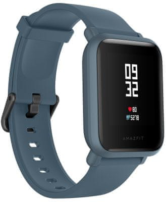 Chytré hodinky Xiaomi Amazfit Bip Lite, dlouhá výdrž baterie, dobrý poměr cena/výkon, monitorování tepu, spánku, spálené kalorie, kroky, vzdálenosti