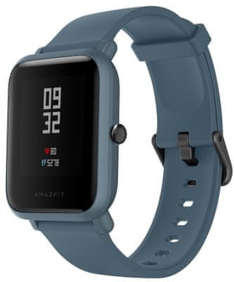 Chytré hodinky Xiaomi Amazfit Bip Lite, dlouhá výdrž baterie, multisport, tepová frekvence, srdeční zóny, Gorilla Glass