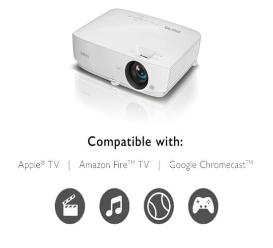 Projektor Amazon Fire TV Chromecast PS 4 Xbox One Nintendo Switch