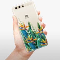 iSaprio Silikonové pouzdro - Exotic Flowers pro Huawei P10