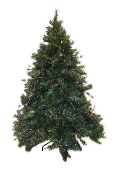 DUE ESSE Vánoční borovice Amazzonia 180 cm, šišky