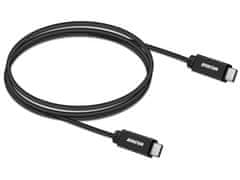 Avacom Datový a nabíjecí kabel USB Type-C - USB Type-C, 100cm, 60W E-Mark, černý