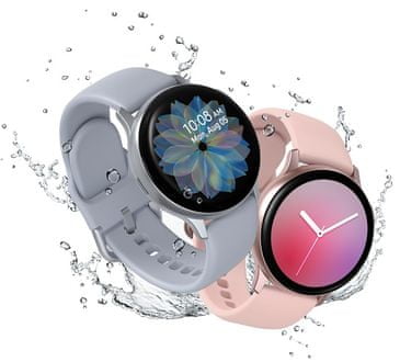 Samsung Galaxy Watch Active2, odolné, IP68, vodotesné, 5 ATM, vojenský štandard