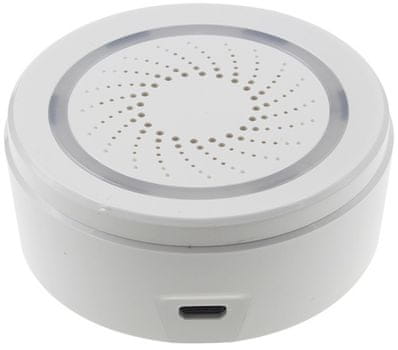 Siréna IQ-Tech SmartLife SA01, chytrá, hlasitá, ovládání aplikací, automatická