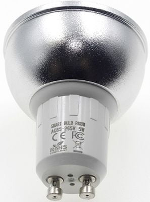 Chytrá LED žárovka IQ-Tech SmartLife GU10, ovládání na dálku, aplikací, hlasem, hlasový asistent