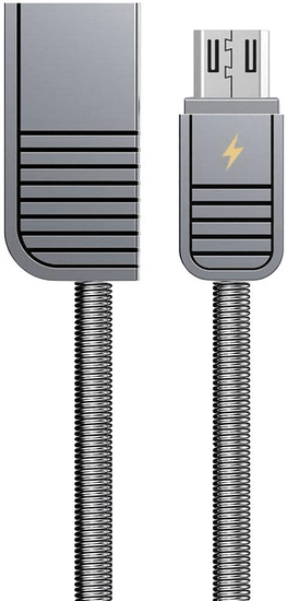 REMAX RC-088m Linyo datový kabel micro USB ,délka 1 m, stříbrná barva, AA-7088