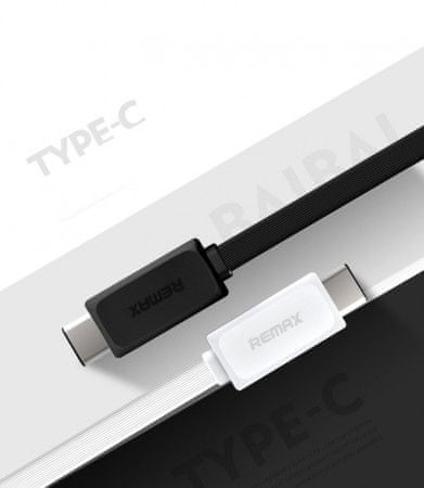 REMAX Datový kabel USB / USB C - nový model, barva černá, AA-1122