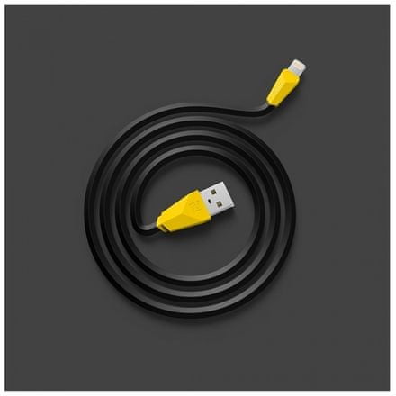 REMAX Datový kabel ALIEN, micro USB, 1m dlouhý, barva černožlutá AA-1137
