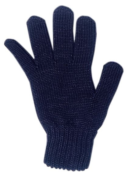 Levně Maximo dětské rukavice prstové 6 modrá