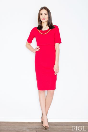 Figl Dámské šaty M446 red