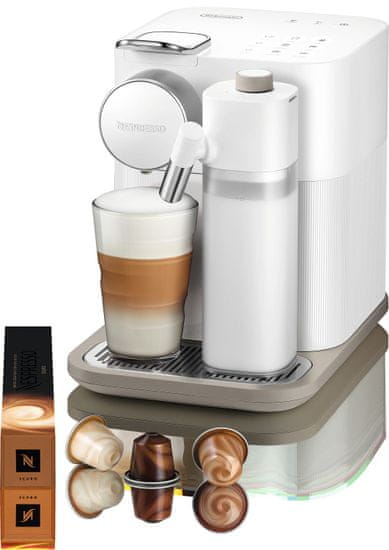 Nespresso kávovar na kapsle De´Longhi Gran Lattissima, bílý EN650.W