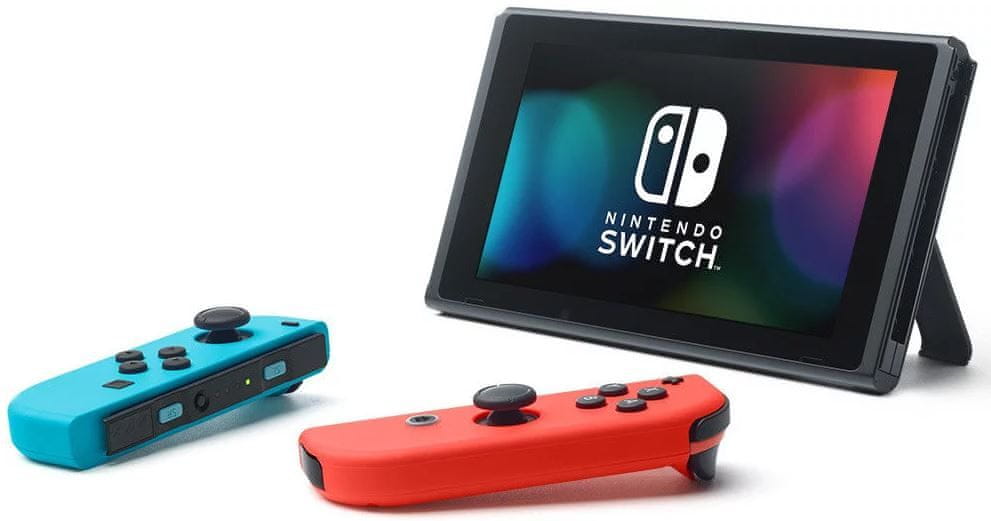Nintendo Switch, červená/modrá (NSH006)