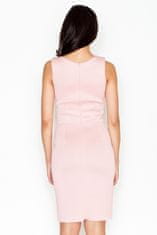 Figl Dámské šaty M372 pink, růžová, XL