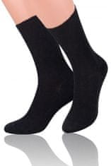 Amiatex Pánské ponožky 018 black, černá, 39/42