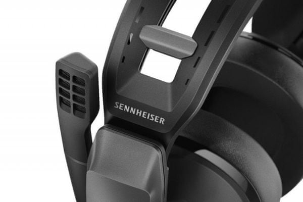 sennheiser gsp 670 vezeték nélküli gamer fülhallgató csúcsminőségű hangzás Bluetooth 5.0 10 m hatótávolság hangekvalizálás térhangzási módok fémváz gyorstöltés 20 óra üzemidő kiváló minőségű mikrofon