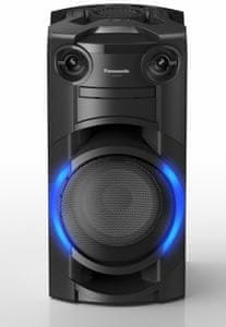bezdrátový reproduktor Panasonic SC-TMAX10E-K karaoke externí napájení powerbanka ekvalizér podsvícení bluetooth