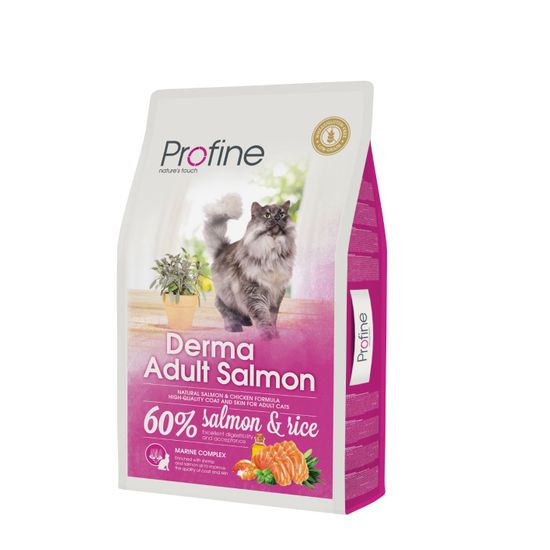 Profine Cat Derma Adult Salmon 10 kg EXPIRACE 1.9.2023