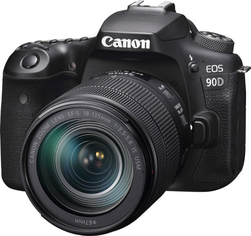 Levně Canon EOS 90D + EF-S 18-135 IS USM (3616C017)