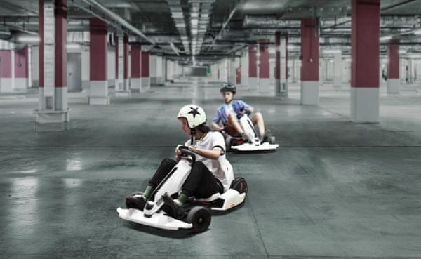 Elektrická motokára Ninebot by Segway Gokart Kit, rýchla, veľké zrýchlenie, športová, pretekanie, ručná brzda, spiatočka