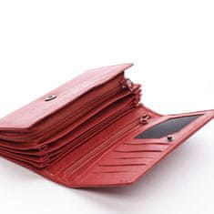 Delami Dámská kožená peněženka DELAMI, Emporium RED