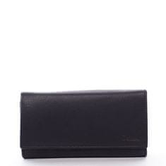 Delami Dámská kožená peněženka DELAMI, Emporium BLACK