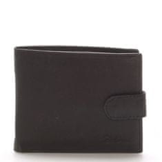 Delami Pánská kožená peněženka DELAMI Tim, černá